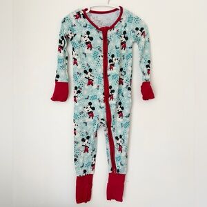 Little Sleepies Mickey Mouse Kids Footie